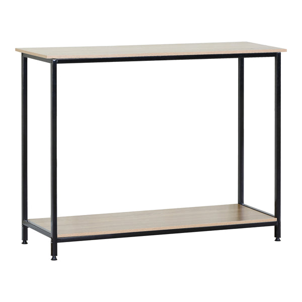 Consola Shima, Stejar-Negru, 106x35x81 cm