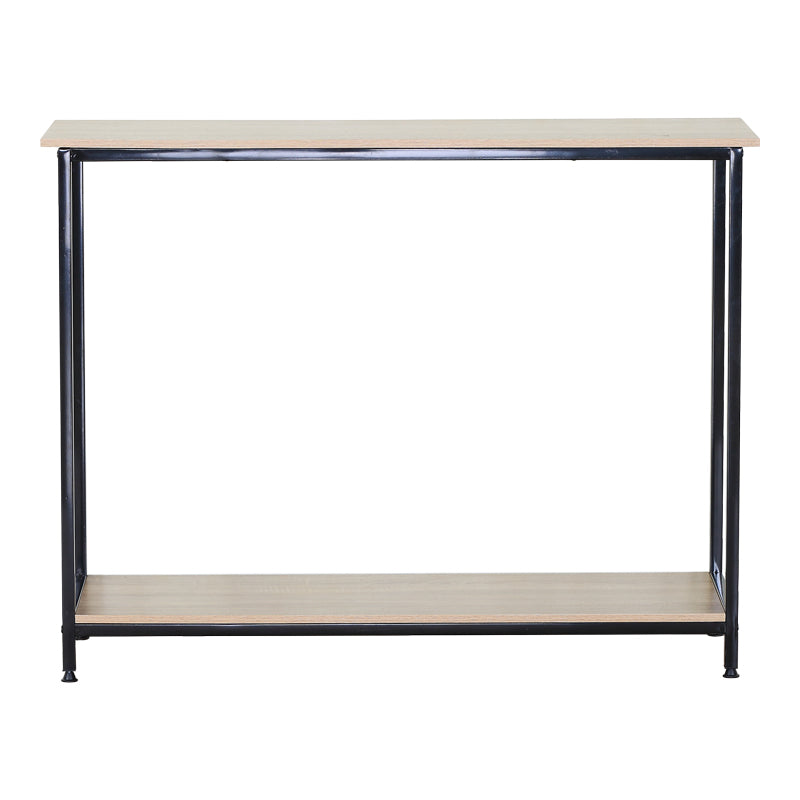 Consola Shima, Stejar-Negru, 106x35x81 cm