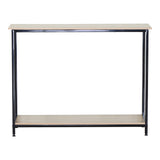 Consola Shima, Stejar-Negru, 106x35x81 cm