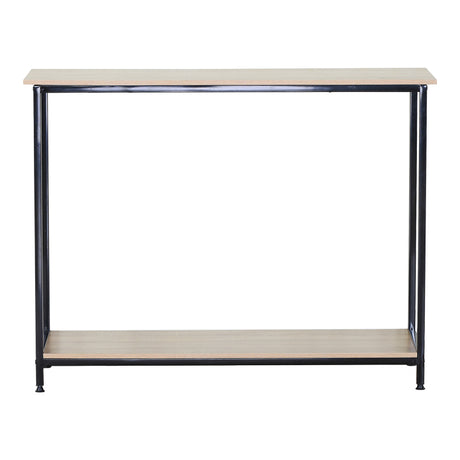 Consola Shima, Stejar-Negru, 106x35x81 cm
