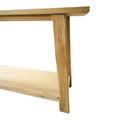 Consolă, Teak, Natur, 200x40x80 cm, perspectiva suplimentara
