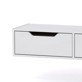 Consolă-toaleta suspendata Alberto, Diverse culori, 100x32x22 cm - Alb