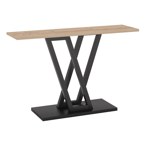 Consola Wirmo, Melamina si metal, 110x30x80 cm