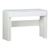Consola Zaplen din MDF, Alb, 110x38x75 cm