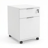 Corp Mobil Adore Rio Rollbox Office, usa, sertar cu cheie, 41x61x45 cm - Alb
