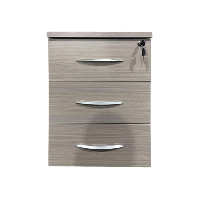 Corp mobil pentru birou Armadi pe rotile, Sonoma-alb, 40x40x55 cm, imagine suplimentara
