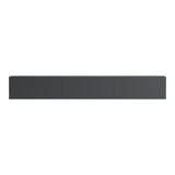 Corp TV de perete cu LED Rival, Modern, Pal melaminat, Antracit, 210x35x30 cm