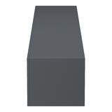 Corp TV de perete cu LED Rival, Modern, Pal melaminat, Antracit, 210x35x30 cm