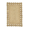Covor Bej Boho Natural 120x80x1 cm