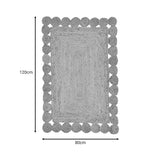 Covor Bej Boho, Natural, 120x80 cm