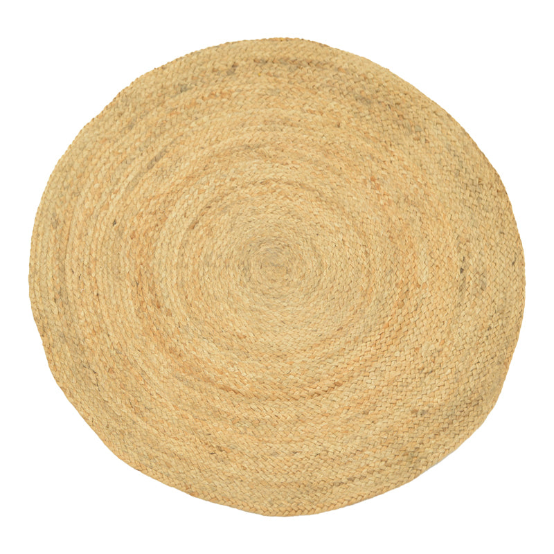 Covor decorativ Solon, Juta, Diametru 150cm, 150x150 cm