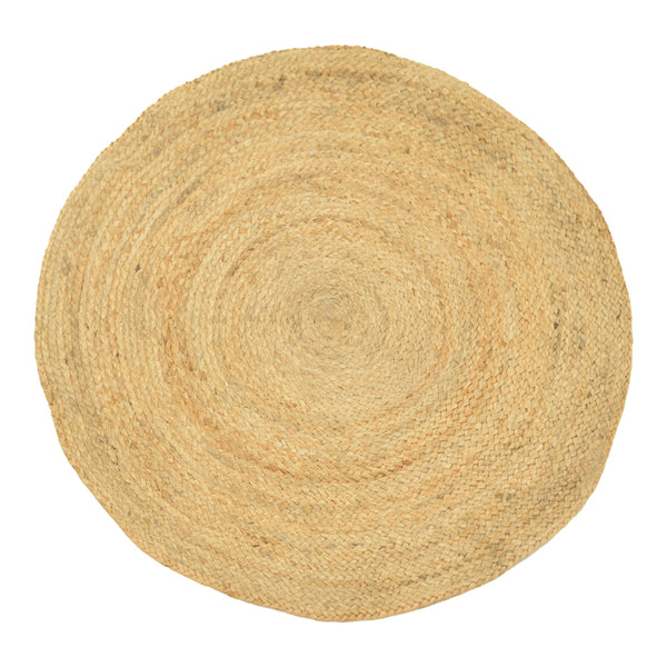 Covor decorativ Solon, Juta, Diametru 150cm, 150x150 cm