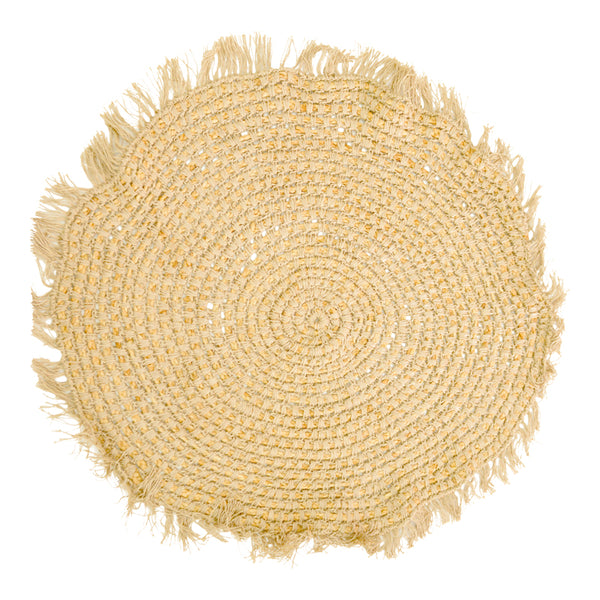 Covor din Juta Mibre, Natural, Dia. 120 cm, 120x120 cm