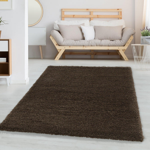 Covor Fluffy, Maro - Bej, 230x160 cm