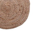 Covor iuta Solon Boho, Bej, 100x100 cm, imagine suplimentara
