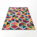 Covor Living - Hol Curcubeu, Lavabil, Antiderapant, 80x150 cm