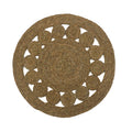 Covor Lopzerc funie Natural 100x100 cm