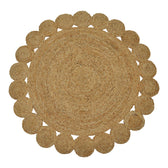 Covor Voni iuta Natural D100x1 cm