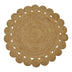 Covor Voni iuta Natural D100x1 cm