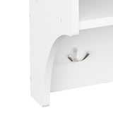 Cuier Crosta, 80x28x40 cm - Alb