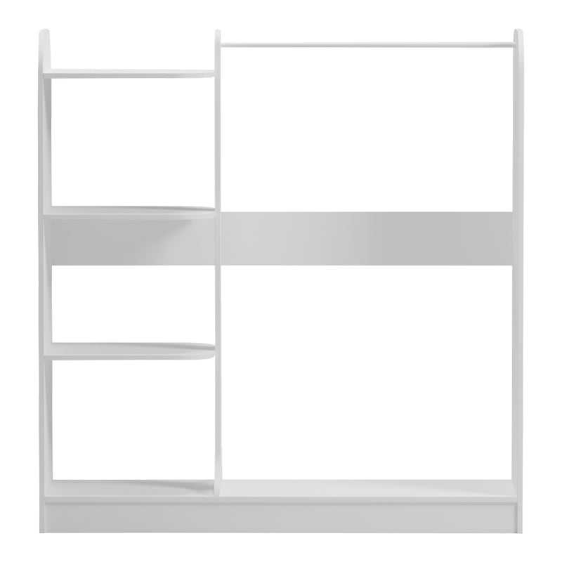 Cuier cu pantofar Pamesa, Metal, 130x40x135 cm - Alb