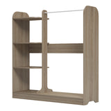 Cuier cu pantofar Pamesa, Metal, 130x40x135 cm - Sonoma