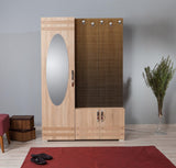 Cuier cu pantofar SİHİRLİ-220 Hall Stand 1, Stejar Sonoma, 195x36x125 cm