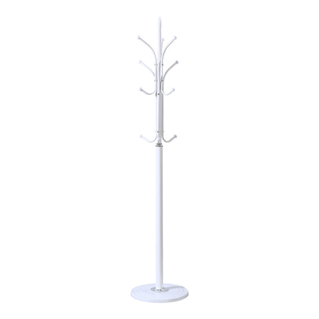 Cuier de haine Keleste, Metal, Alb, 37x175 cm