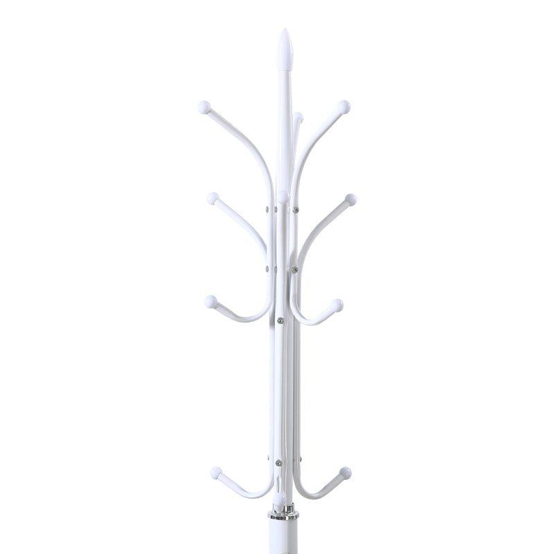 Cuier de haine Keleste, Metal, Alb, 37x175 cm - Alb