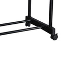Cuier de podea Ganco din metal, Negru, 74.5x39x157 cm, detaliu finisaj, metal, PP, pentru dormitor