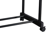 Cuier de podea Ganco din metal, Negru, 74.5x39x157 cm, detaliu finisaj, metal, PP, pentru dormitor