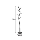 Cuier Portu, Metal, D30x170 cm - Alb