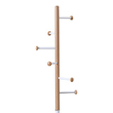 Cuier pentru haine Serea, Metal, 30x175 cm - Alb