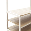 Cuier Intrare Ralph Maple, Alb, 80x40x170 cm, perspectiva suplimentara