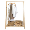 Cuier Leone, Natural, 86x38x125 cm, imagine suplimentara