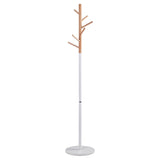 Cuier Marianna metal, Alb - Negru, D37x169 cm - Alb