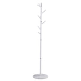 Cuier Marietta metal, Negru - Alb, D37x177 cm - Alb
