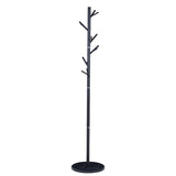 Cuier Marietta metal, Negru - Alb, D37x177 cm - Negru