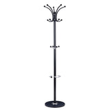 Cuier Nicolo metal, 37x175 cm - Negru