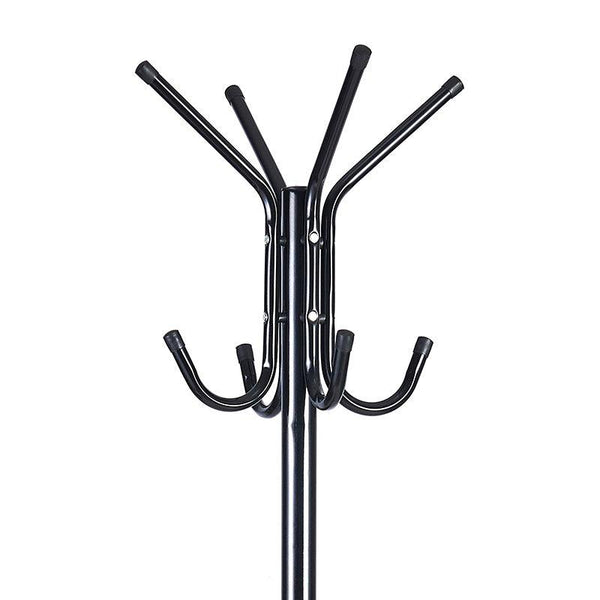 Cuier Piero metal, Alb - Negru, D44x181 cm