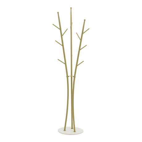 Cuier tip pom Marianni, Auriu, 50x38x182 cm