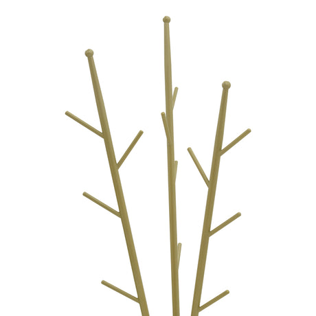 Cuier tip pom Marianni, Auriu, 50x38x182 cm