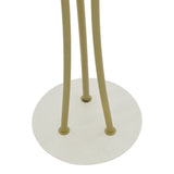 Cuier tip pom Marianni, Auriu, 50x38x182 cm