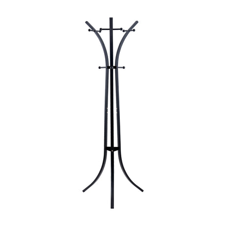 Cuier tip pom Zensine, Negru, 51x63x175 cm