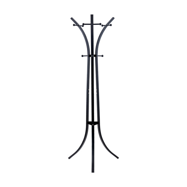 Cuier tip pom Zensine, Negru, 51x63x175 cm