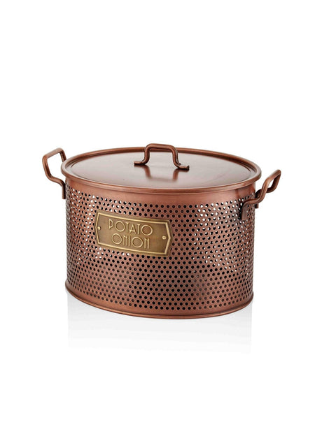 Cutie de depozitare Storage Box GLV0663, Cupru, 45x55x36 cm