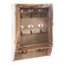 Cuier Cutie pentru chei de perete cu design Keledy, 26x8x38 cm