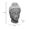 Decoratiune de masa buddha Rolia, teracota Gri, 16x16x28 cm, imagine suplimentara