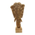 Accesoriu Decorativ Decoratiune de masa elefant Zap lemn de mango auriu 31x13x61 cm