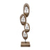 Accesoriu Decorativ Decoratiune de masa Yove lemn de mango Natural-fier 18x9x69 cm